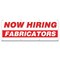 Signmission Now Hiring Fabricators Banner Apply Inside Accepting Application Single Sided B-96-30237 - alternate 1
